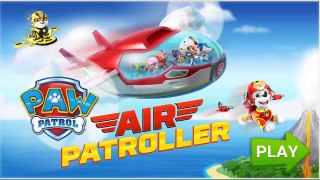 Paw Patrol Air Patroller - Marshall Ride - NickJr Best New Games - Paw Patrol Games