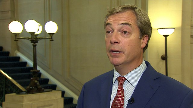 Farage: May's speech is “two fingers up” to Brexit voters