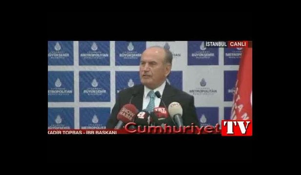 Kadir Topbaş istifa etti