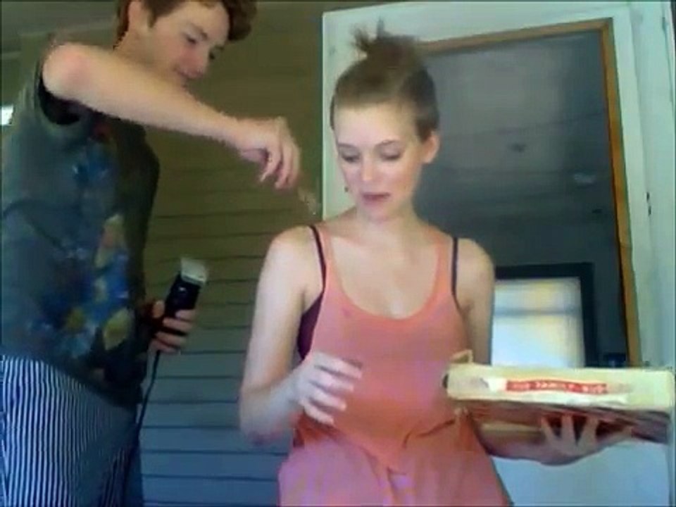 Boyfriend Cuts My Hair Challenge