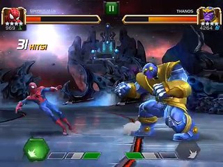 Spider-Man vs. Thanos | Marvel Contest of Champions
