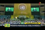 Piden diálogo y democracia en Venezuela durante Asamblea General de la ONU