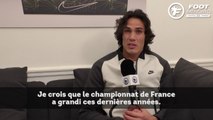 Cavani juge le niveau de la Ligue 1