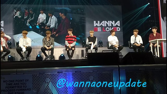 WannaOne Time (minhyun) - 170922 (SINGAPORE FANMEET)
