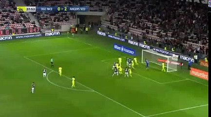 Nice 1 - 2 Angers 22/09/2017  Mario Balotelli  Penalty Goal 39' HD Full Screen