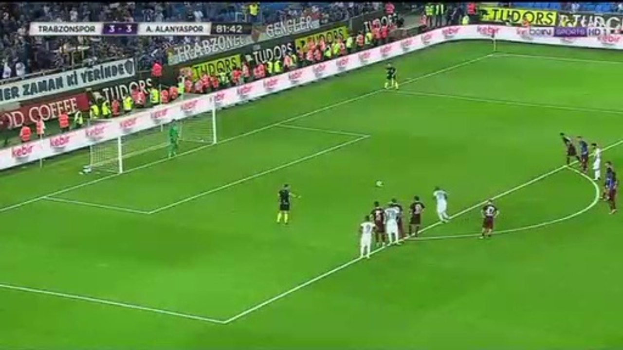 Vagner Love (Penalty) Goal HD - Trabzonspor 3-4 Alanyaspor 22.09.2017