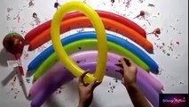 ⚽⚽⚽Rainbow Balloons In Five Colors- Learn Colours Finger- Learn Colors With Fingers- Funny Balloon