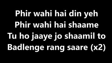 BAAT BAN JAYE Song Lyrics Video – A Gentleman  – Siddharth Basrur  – Priya Saraiya  – Lyricssudh