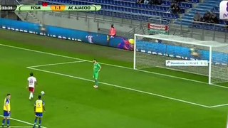 Johann Cavalli Goal HD - Sochaux 1-2 AC Ajaccio - 22.09.2017