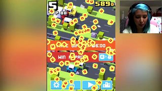 Interminable trémie route vidéo crossy arcade iphone gameplay