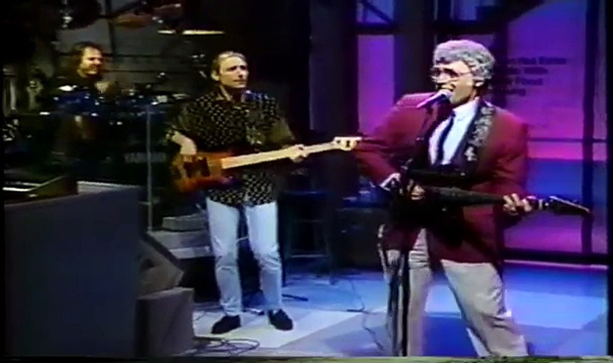 Carl Perkins on Letterman 1990 Very Rare!