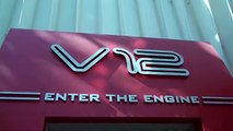 V12 Enter The Engine Log Flume Dark Ride POV Ferrari World Abu Dhabi UAE