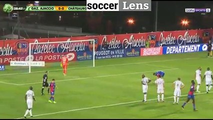 Yoann Court GOAL HD - GFC Ajaccio 1-0 Chateauroux 22/09/2017 HD