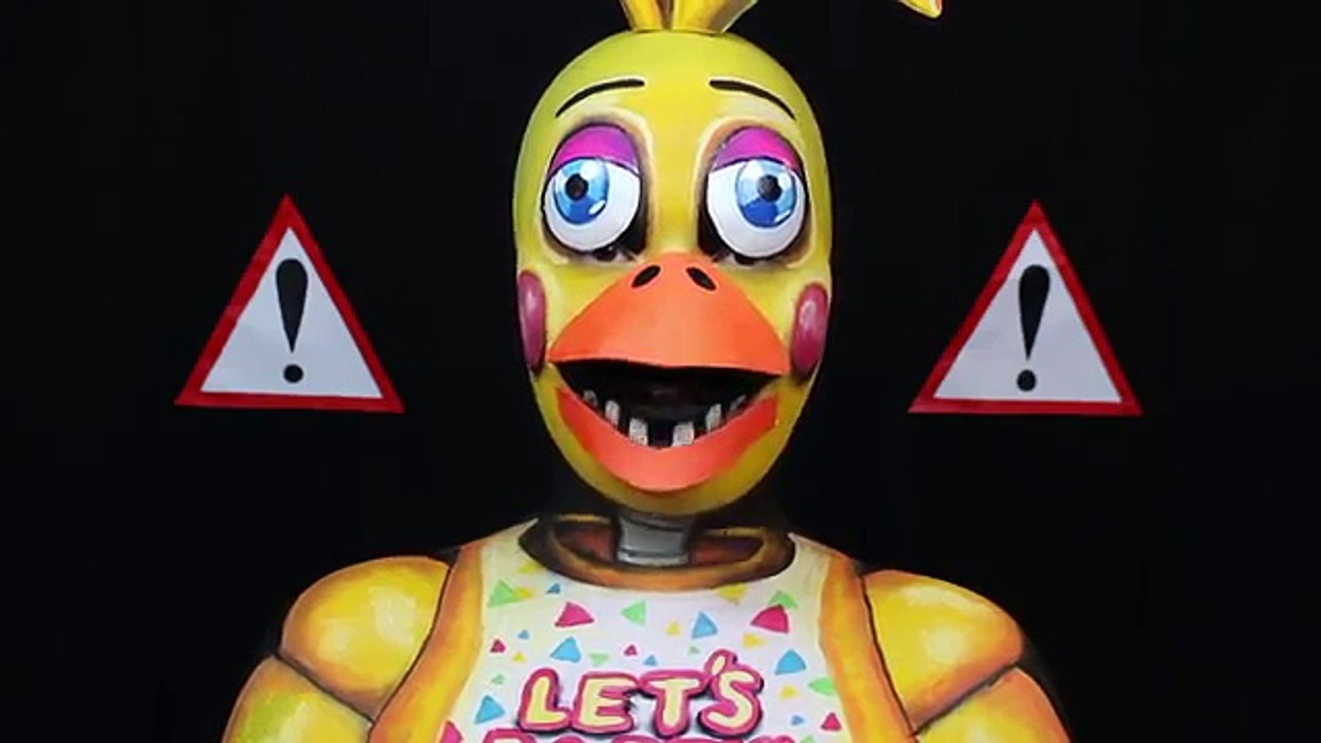 Toy Chica 2.0 (five nights at freddys 2) - Makeup Tutorial