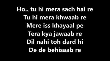 Tere Dil Mein Song Lyrics Video, Commando 2, Armaan Malik, Lyricssudh