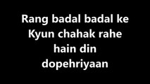 Gilehriyaan Song Lyrics Video – Dangal Song - Aamir Khan