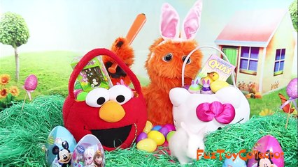 Coloring Easter Eggs with Silly Monsters and Tomy Hide n Squeak Eggs Review