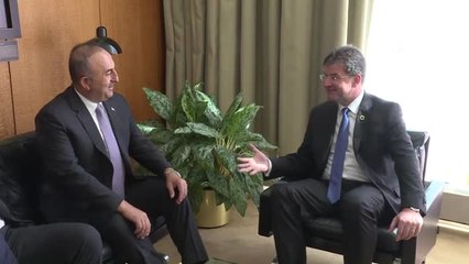Çavuşoğlu-Lajcak Görüşmesi - New