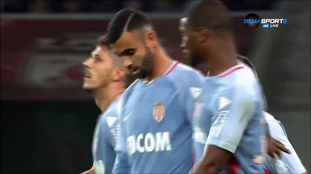 0-1 Stevan Jovetić Goal France Ligue 1 - 22.09.2017 Lille OSC 0-1 AS Monaco