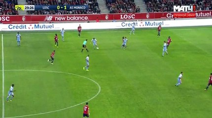 Rachid Ghezzal  Goal HD -Lille	0-2	Monaco 22.09.2017
