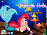 Bé tập tô nàng tiên cá - Mermaid Ariel Coloring