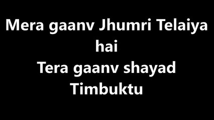 Jhumri Telaiya Song Lyrics Video – Jagga Jasoos – Arijit Singh – Mohan Kanan – Lyricssudh