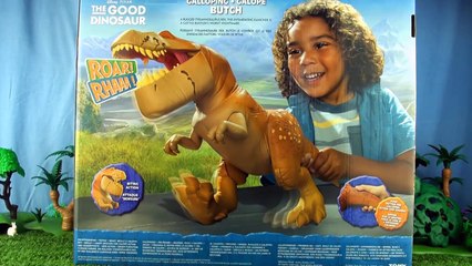 The Good Dinosaur Galloping Butch toy Unboxing and description - Best dinosaur toys