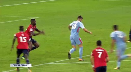 Lille 0  -  1  Monaco 22/09/2017 Stevan Jovetic Goal 24' HD Full Screen .