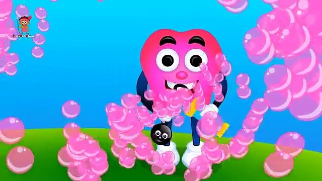 Colors for Children To Learn with Crazy Teeth Colours Kids Learning Educational Videos Preschool
