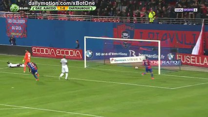 Fousseni Diabate Goal HD - GFC Ajaccio 2 - 0 Chateauroux - 22.09.2017 (Full Replay)