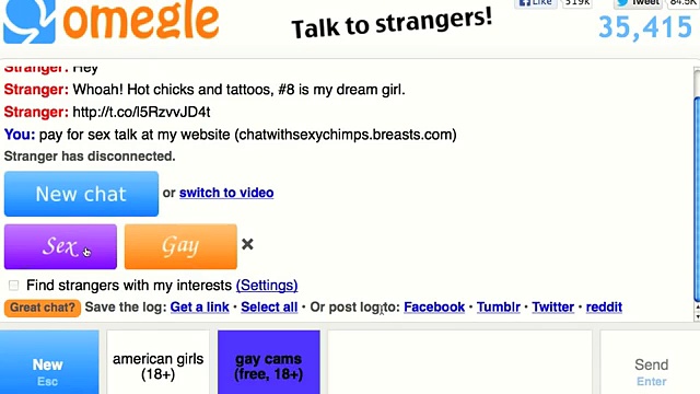 Funny Omegle Chat – Abuse! Abuse! Abuse!