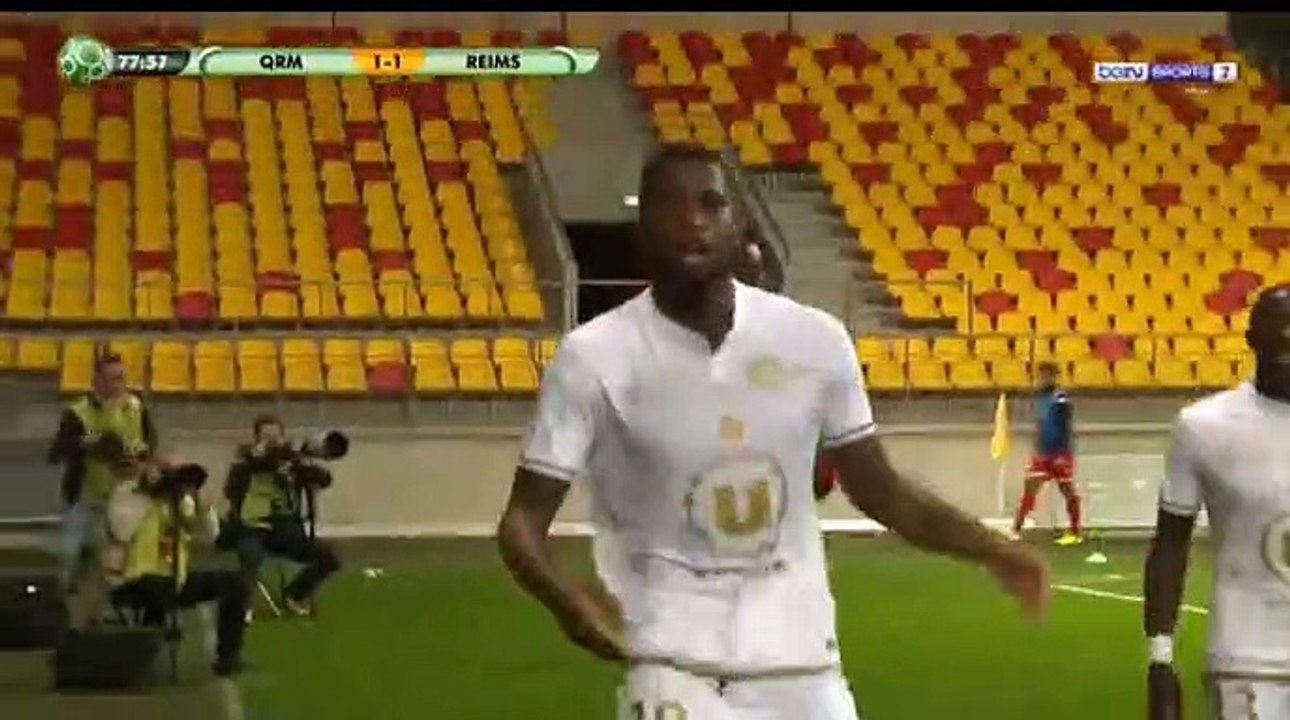 Quevilly Rouen 1-2 Reims but Theoson Siebatcheu 22.09.2017