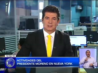 Actividades del Presidente Moreno en Nueva York