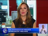 Dos detenidos por presunta defraudación tributaria