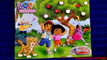 Dora Play Doh Dora The Explorer How to Make Dora with Play Dough StrawberryJamToys