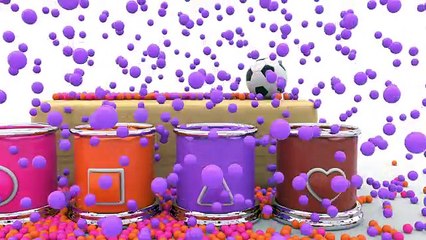 Learn Colors and Numbers with Water Truck and Color Balls - Educational Video for KIDS