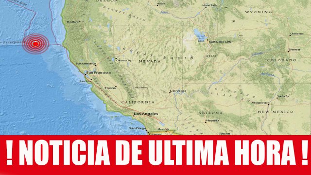 Se registran dos sismos en la costa de California