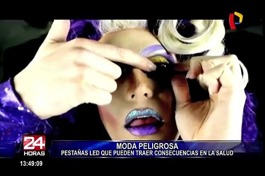 Pestañas LED: la peligrosa moda que puede dañar los ojos
