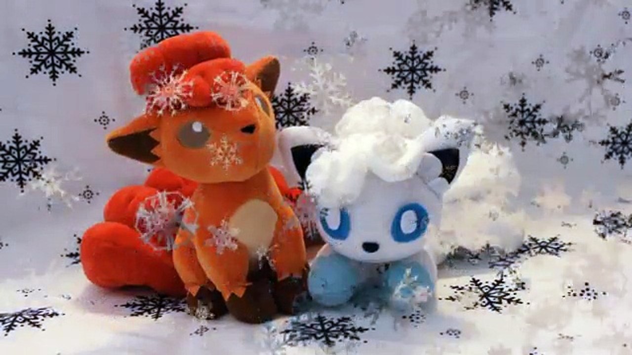 shiny alolan vulpix plush