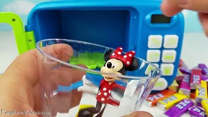 Just Like Home Toy Microwave Oven Play Kitchen Magic Children Kids Toddler Mickey Mouse Spider-Man