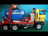 LEGO Technic Container Truck 42024 motorised with 8293 Power Functions