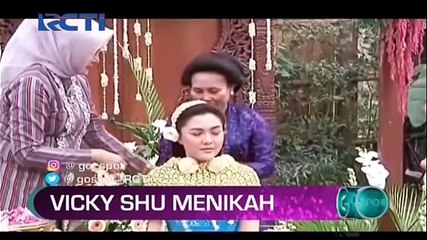 Intip Prosesi Siraman Vicky Shu Jelang Nikah