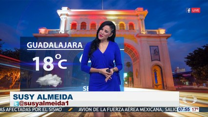 Susana Almeida Pronostico del Tiempo 22 de Septiembre de 2017