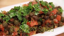 Chana Masala Spicy Chickpea Salad Vegetarian Recipe By Ruchi Bharani [HD]