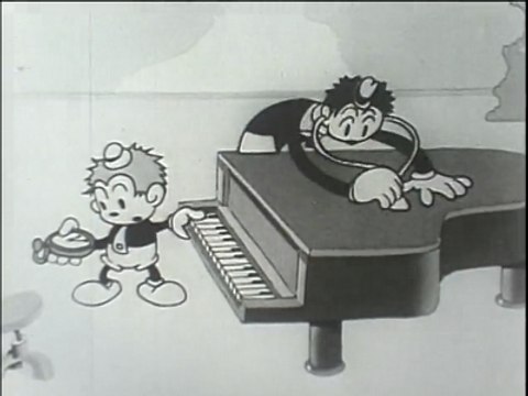 Van Beuren's Tom and Jerry-Piano Tooners (1932)