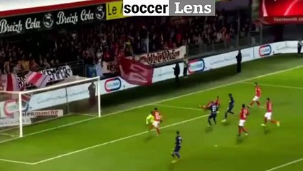 Brest 0-1 Paris FC But Dylan Saint-Louis HD 22-09-2017