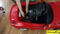 Awesome Toys: RC Power Ride-On Ferrari F12 Unboxing & Assembling 2 of 2