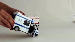 Police Car Toys For Kids. Ambulance and Paramedic Set of Model Toy Cars. Army Cars. Fire Cars