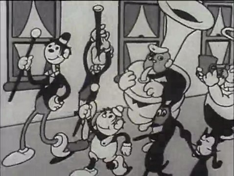 Van Beuren's Tom and Jerry-The Tuba Tooter (1932)