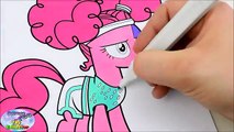 My Little Pony Coloring Book Pinkie Pie Roller Skater Episode Surprise Egg and Toy Collector SETC